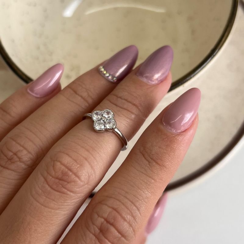 Anel Falange Biju Fina Dourado/Ródio