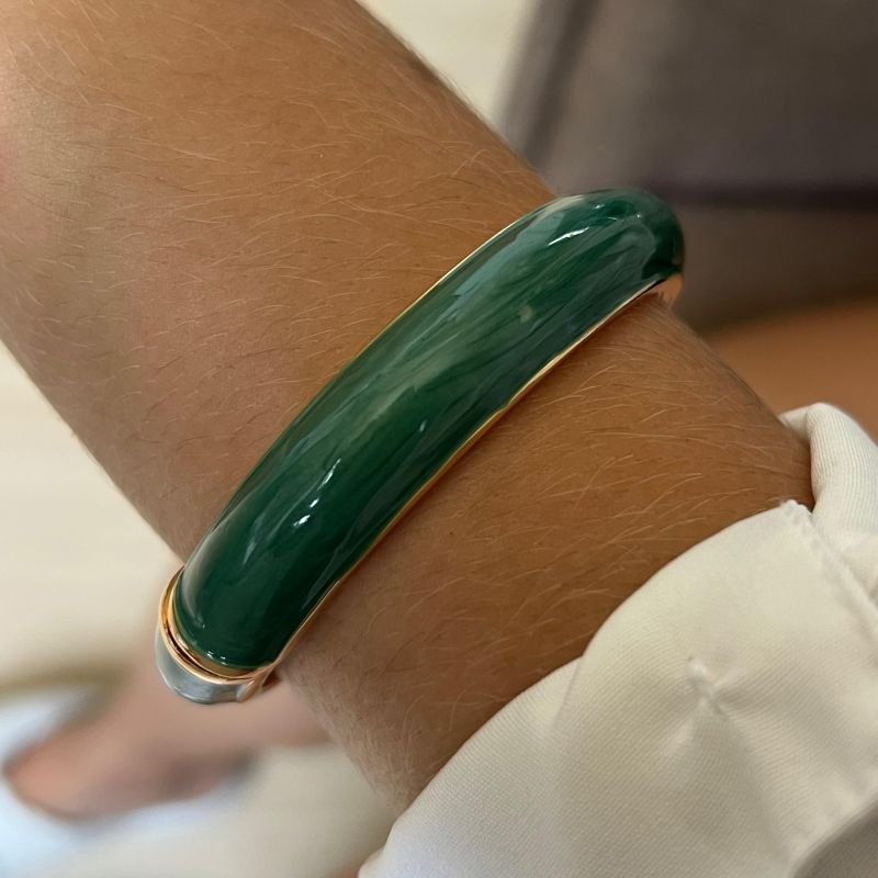 Bracelete Resinado Biju Fina
