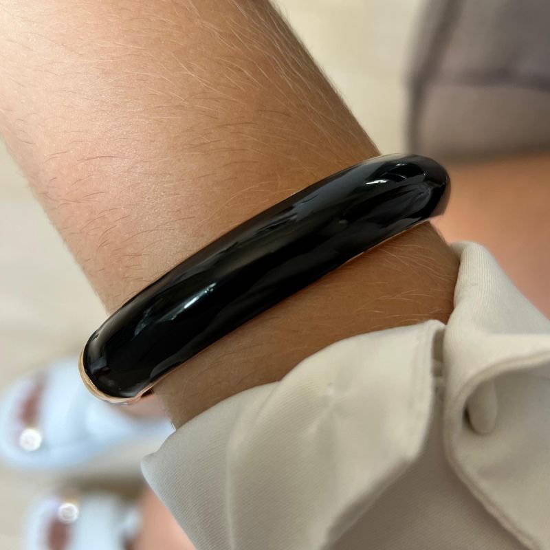 Bracelete Resinado Biju Fina