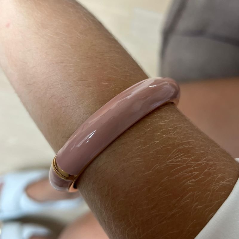 Bracelete Resinado Biju Fina