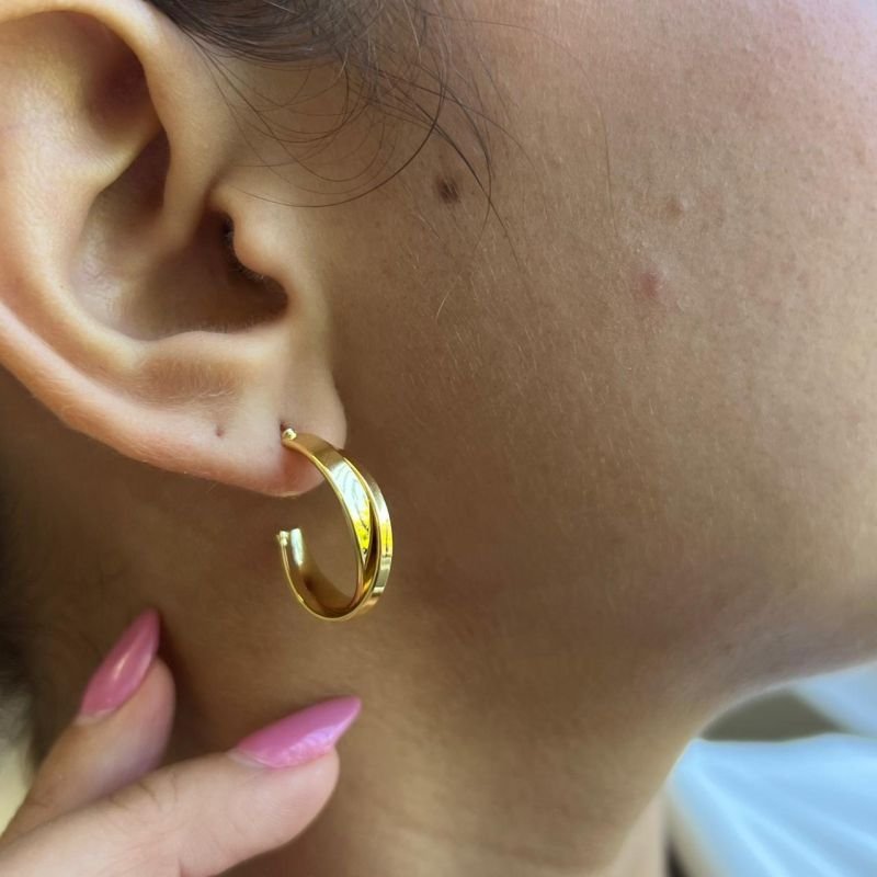 Brinco Argola Aço Inoxidável