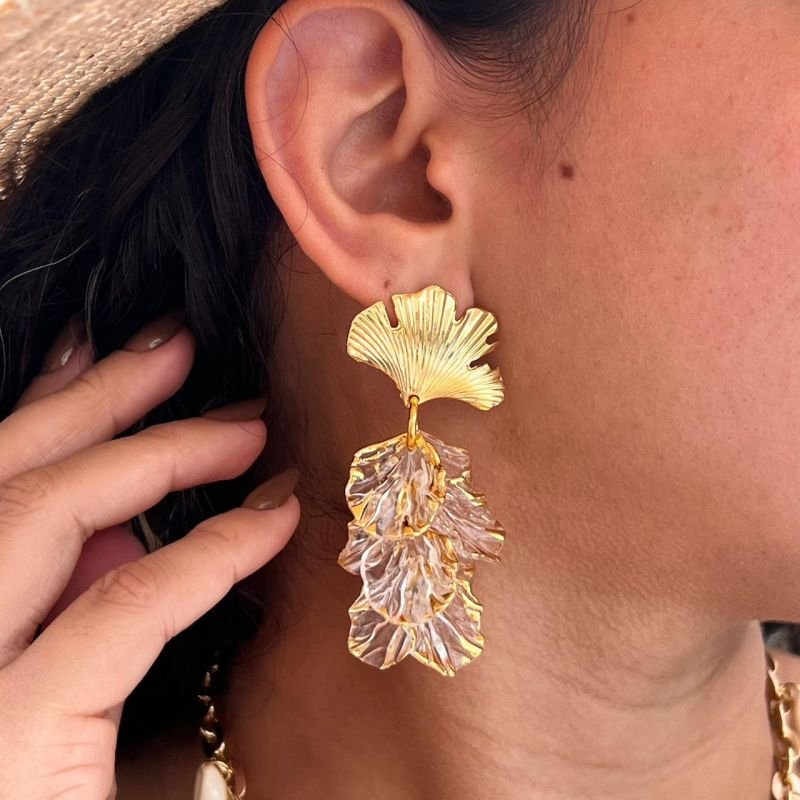 Brinco Artesanal Bijuteria Fina