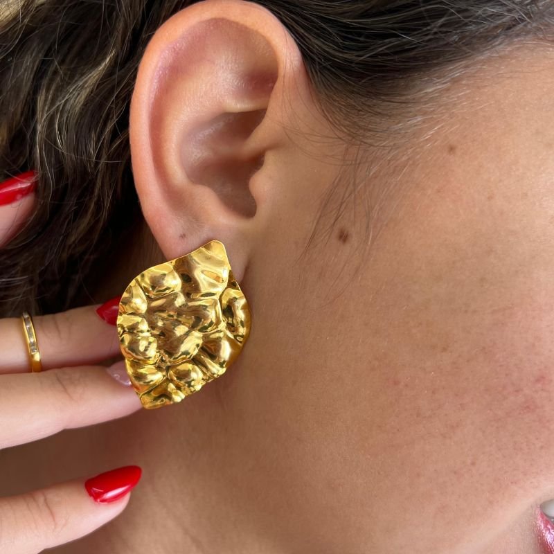 Brinco Banho Ouro 18k