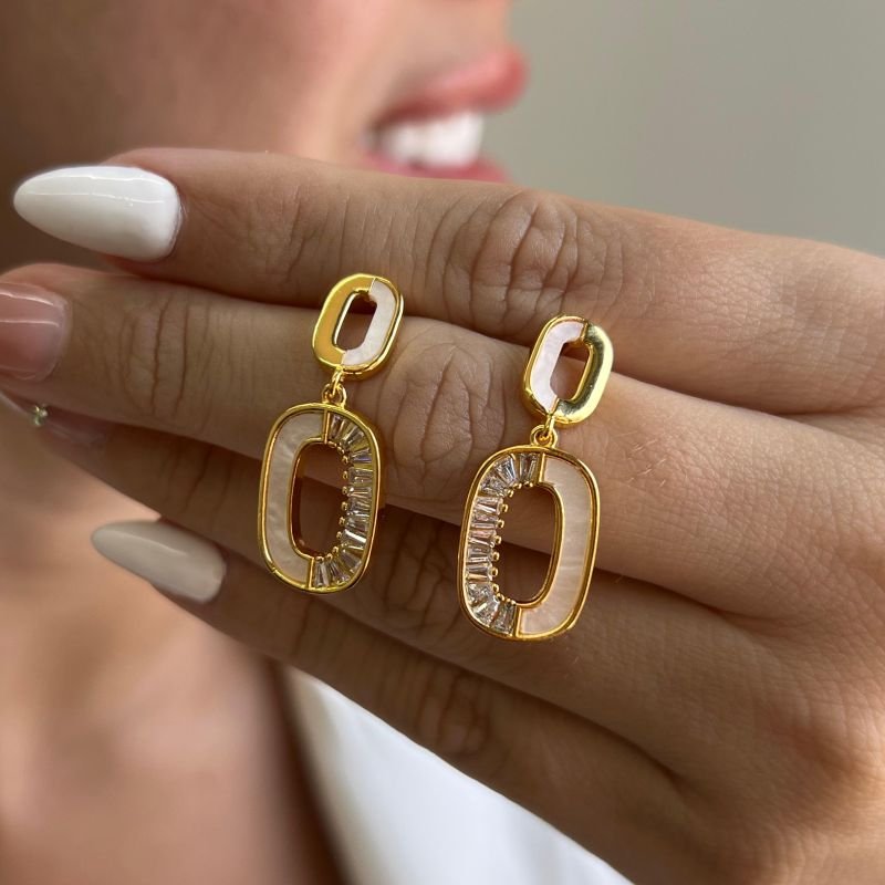 Brinco Banho Ouro 18k