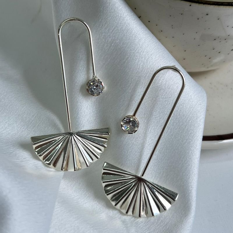 Brinco Banho Ouro 18k/Prata 925