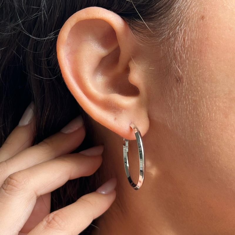 Brinco Biju Fina Dourado/Ródio