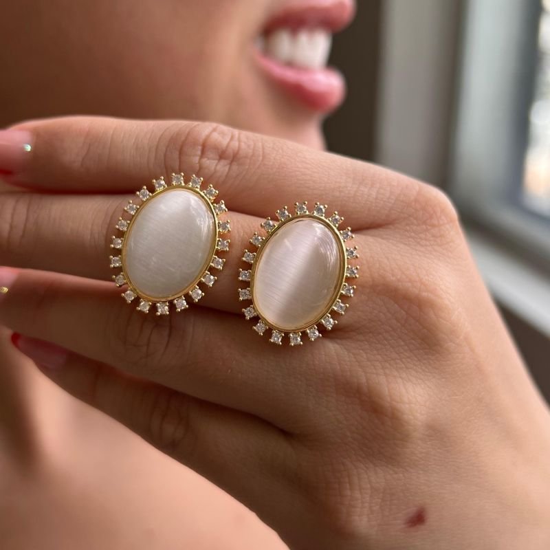 Brinco Biju Fina Dourado