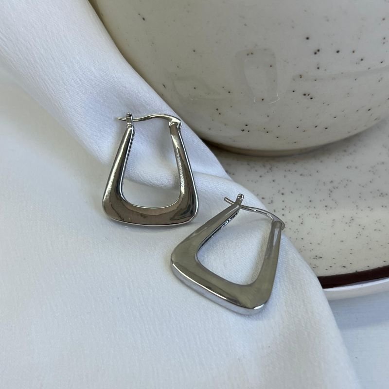 Brinco Biju Fina Dourado/Ródio