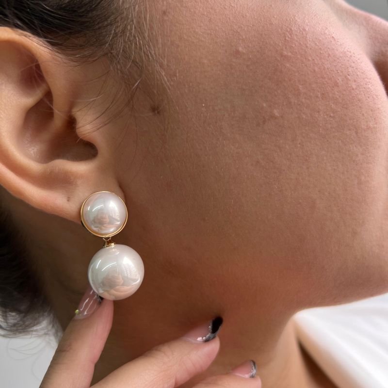 Brinco Biju Fina Dourado/Ródio