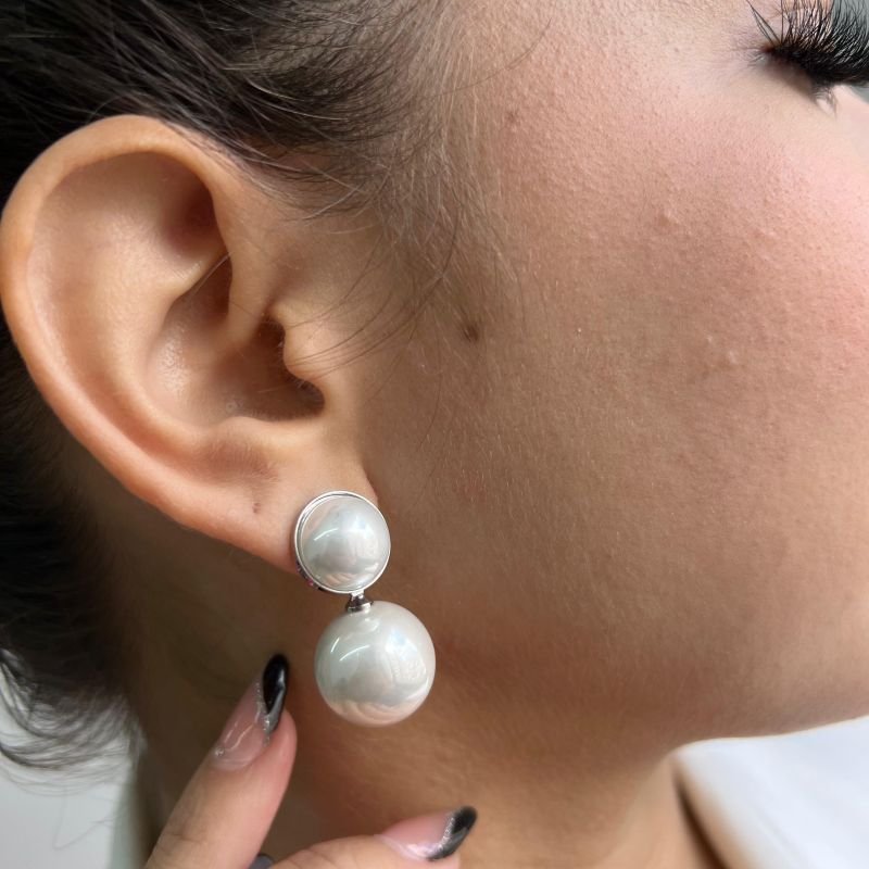 Brinco Biju Fina Dourado/Ródio