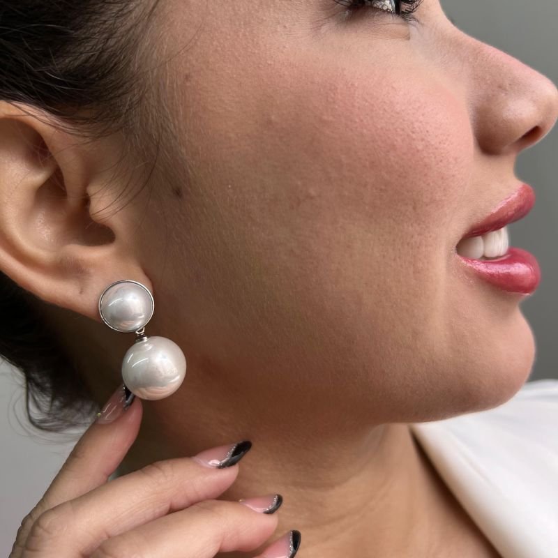 Brinco Biju Fina Dourado/Ródio