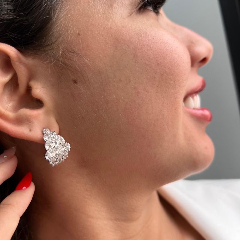 Brinco Biju Fina Dourado/Ródio