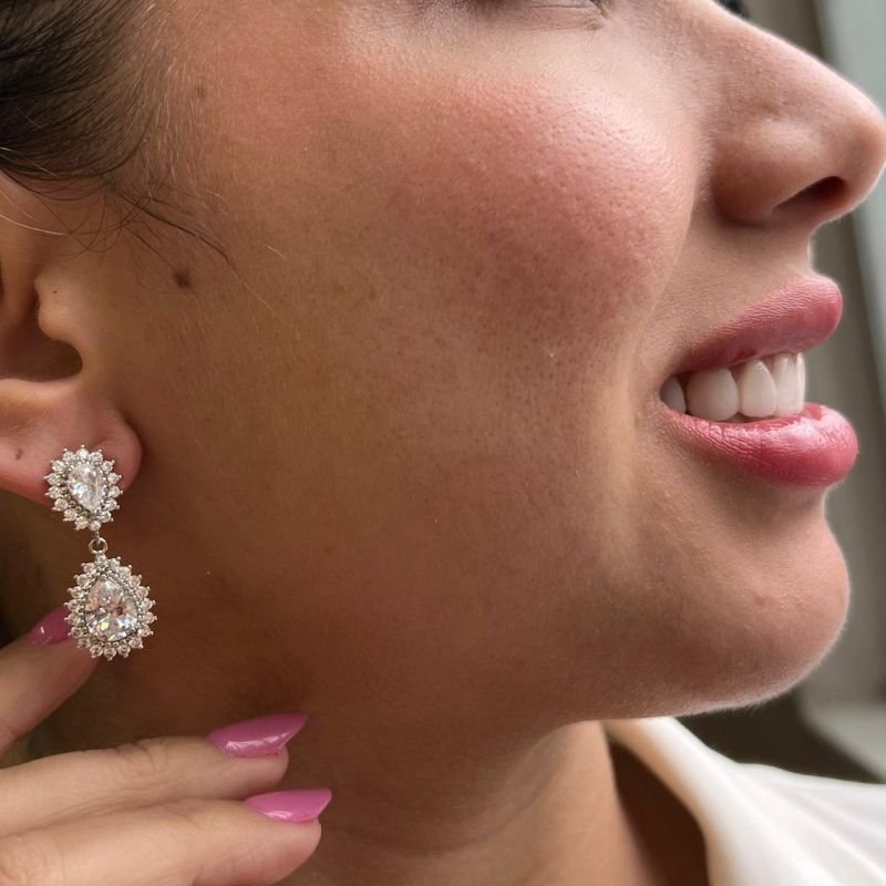 Brinco Biju Fina Dourado/Ródio