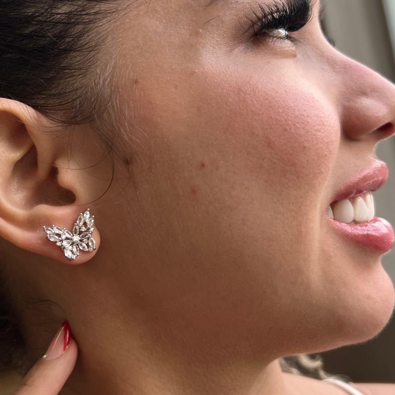 Brinco Biju Fina Dourado/Ródio