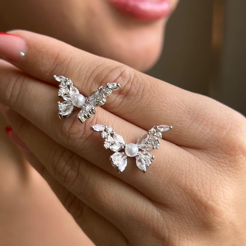 Brinco Biju Fina Dourado/Ródio