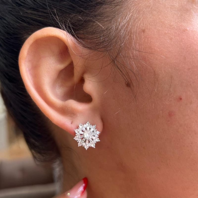 Brinco Biju Fina Dourado/Ródio