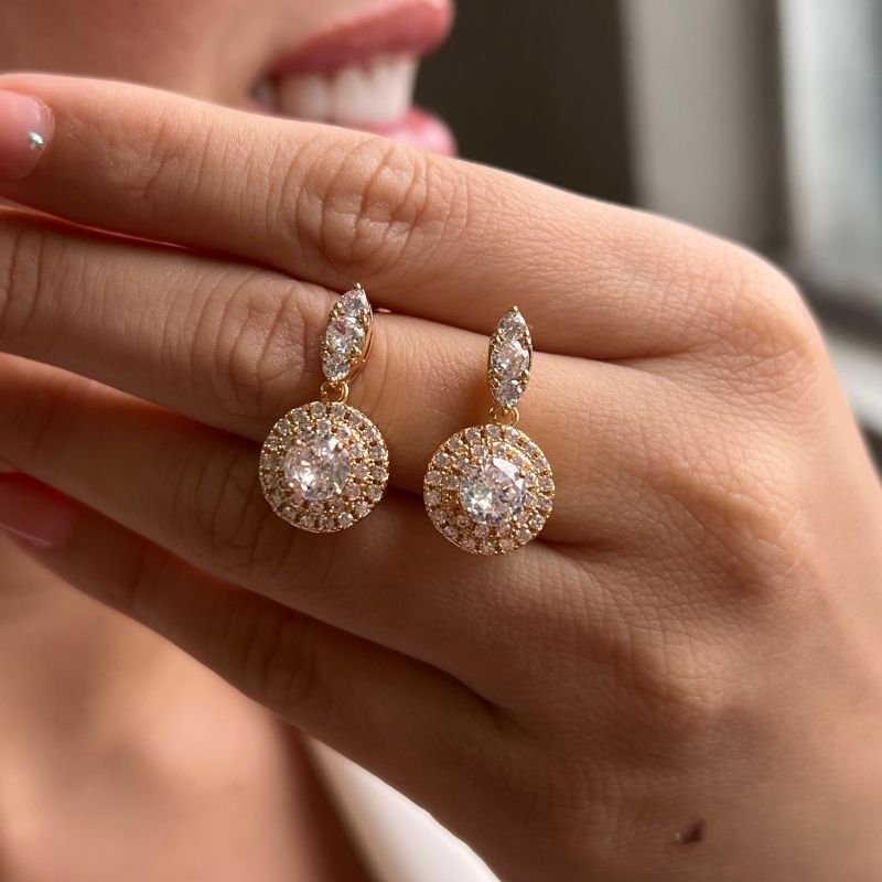 Brinco Biju Fina Dourado/Ródio