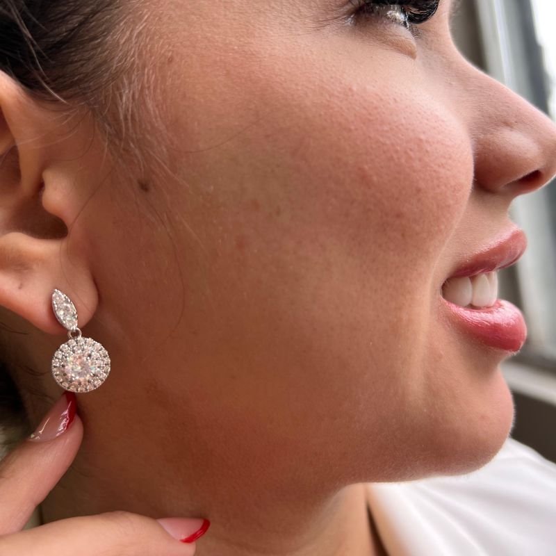 Brinco Biju Fina Dourado/Ródio