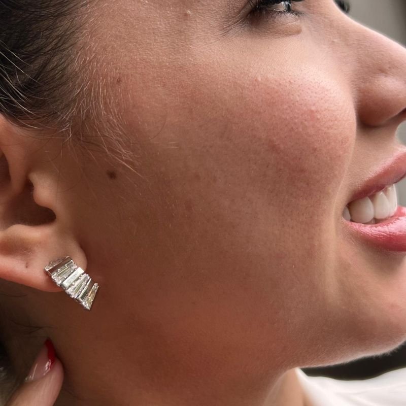 Brinco Biju Fina Dourado/Ródio