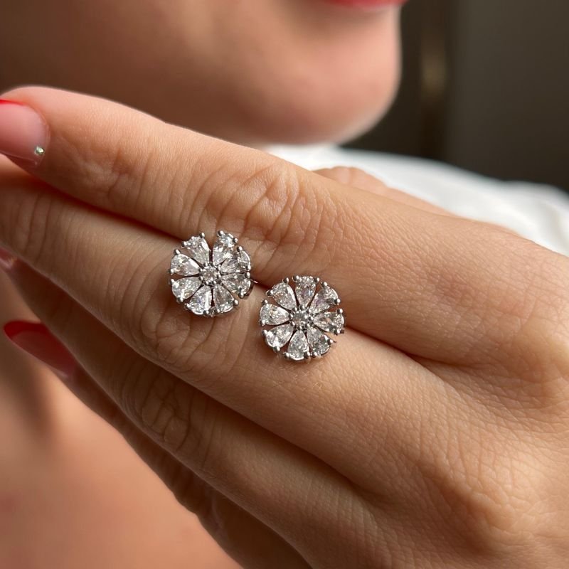 Brinco Biju Fina Dourado/Ródio