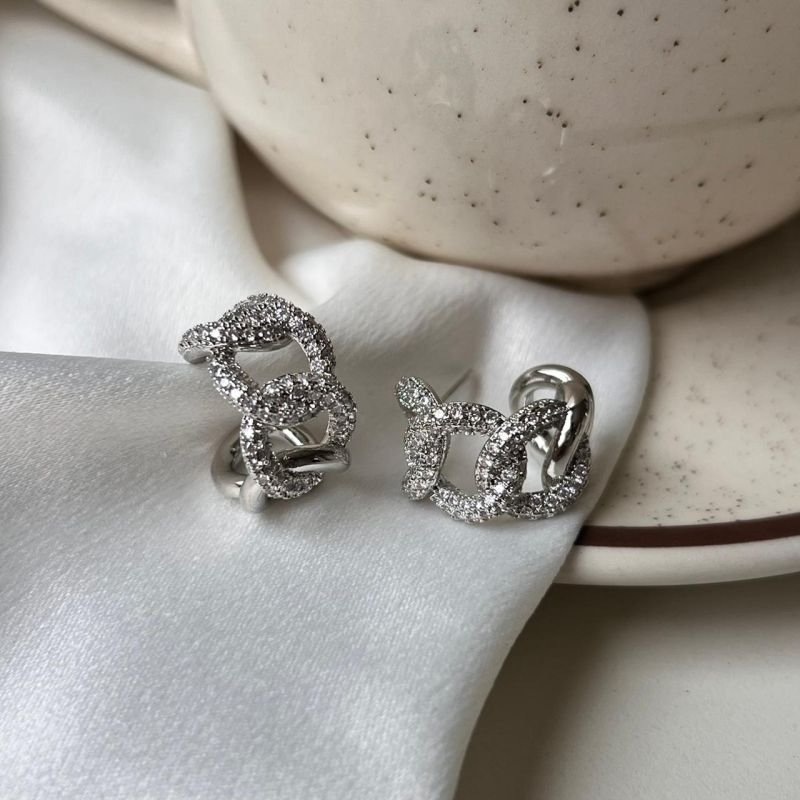 Brinco Biju Fina Dourado/Ródio