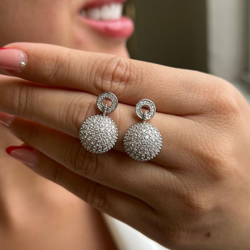 Brinco Biju Fina Dourado/Ródio