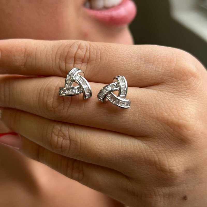 Brinco Biju Fina Dourado/Ródio