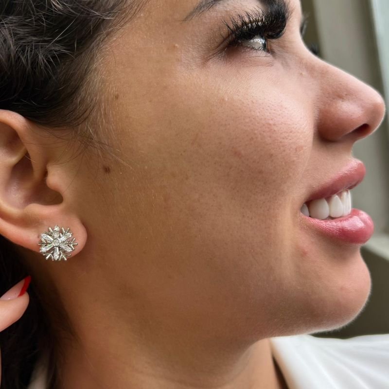 Brinco Biju Fina Dourado/Ródio