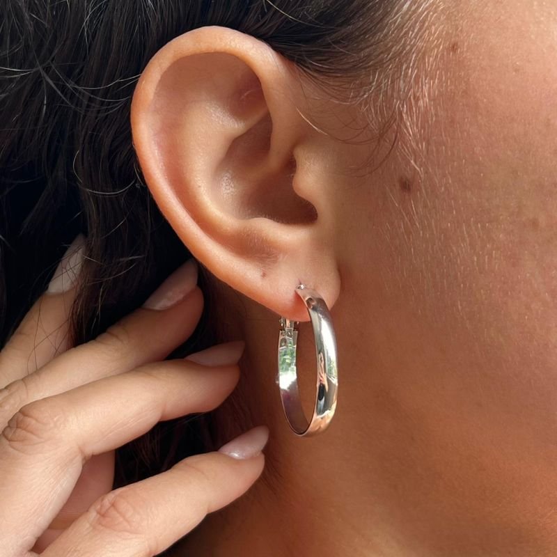 Brinco Biju Fina Dourado/Ródio