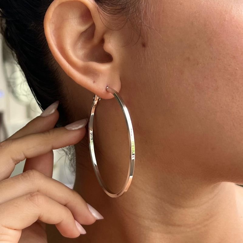 Brinco Biju Fina Dourado/Ródio