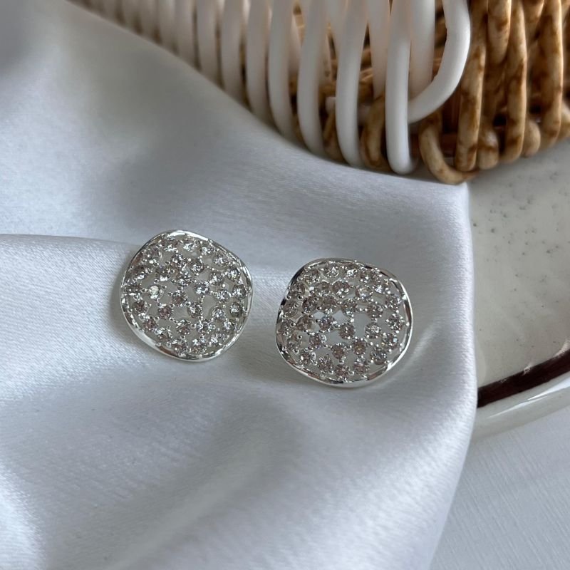 Brinco Espiral Banho Ouro 18k/Prata 925