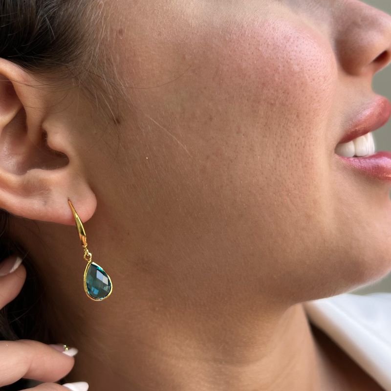 Brinco Gancho Banho Ouro 18k