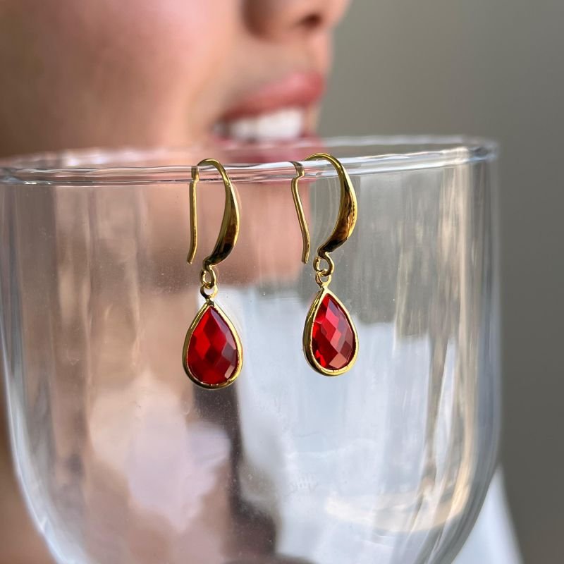 Brinco Gancho Banho Ouro 18k