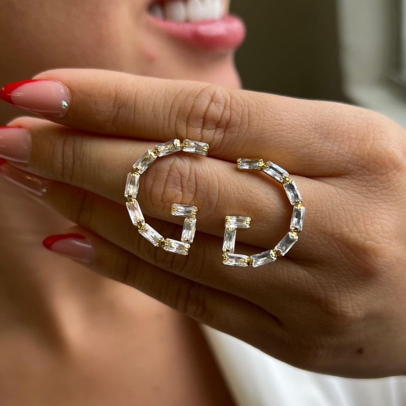 Brinco Inspiração Banho Ouro 18k