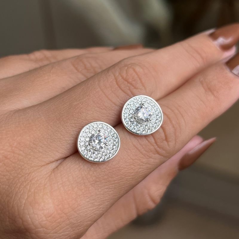 Brinco Minimalista Antonella Banho Ouro18k/Prata 925