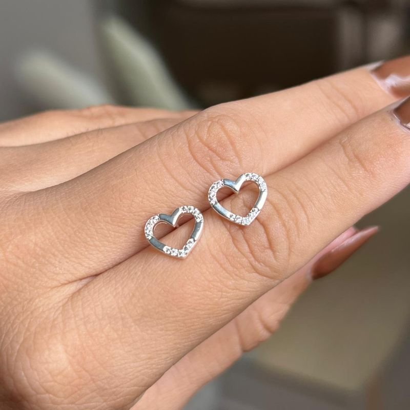 Brinco Minimalista Carmen Banho Ouro18k/Prata 925