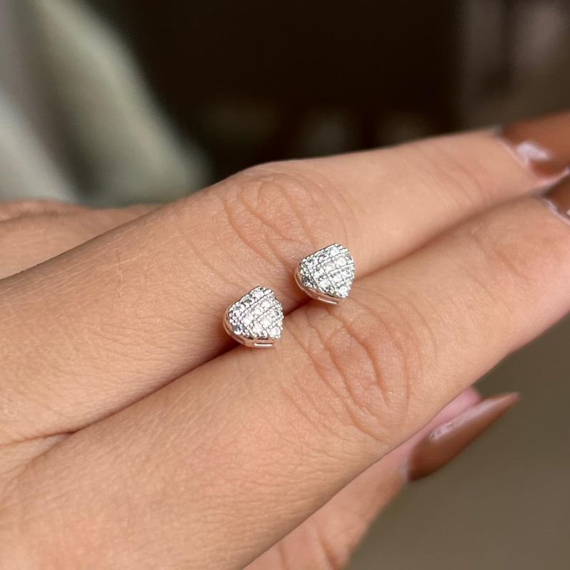 Brinco Minimalista Dafne Banho Ouro18k/Prata 925