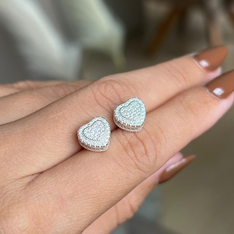 Brinco Minimalista Gabrieli Banho Ouro18k/Prata 925