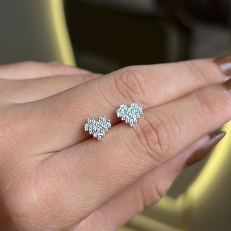 Brinco Minimalista Jane Banho Ouro18k