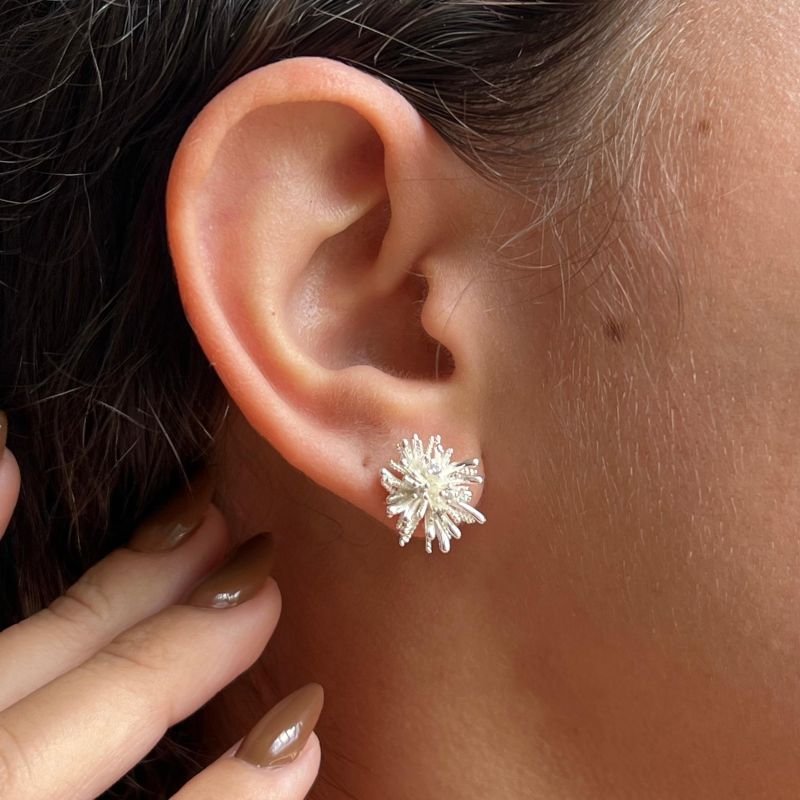 Brinco Minimalista Karina Banho Ouro18k/Prata 925