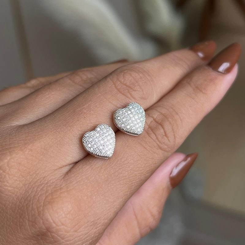 Brinco Minimalista Larissa Banho Ouro18k/Prata 925