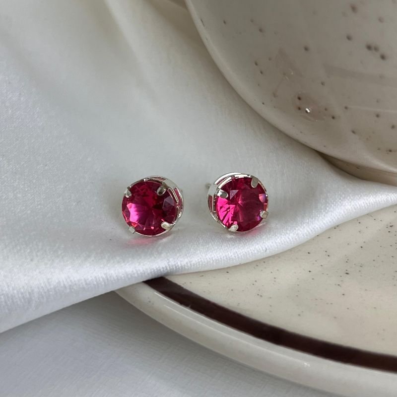 Brinco Ponto de Luz Banho Ouro 18k/Prata 925