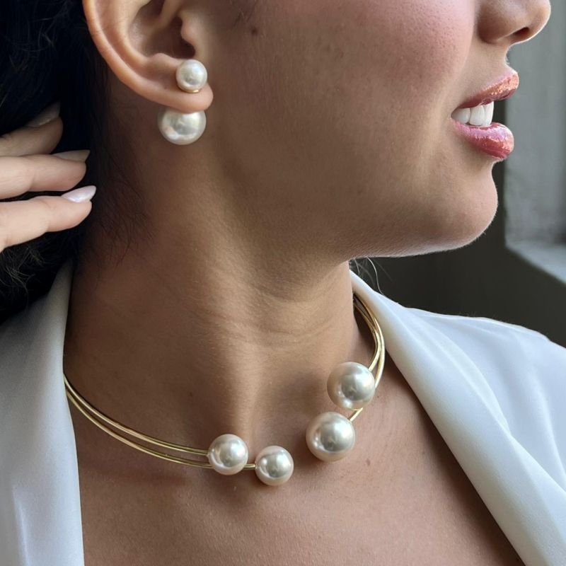 Choker Aro Inspiração Dior