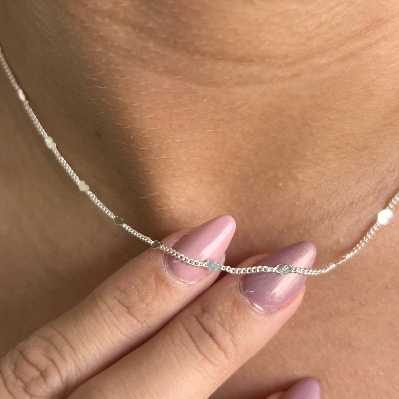 Choker Coração Banho Ouro18k/Prata 925