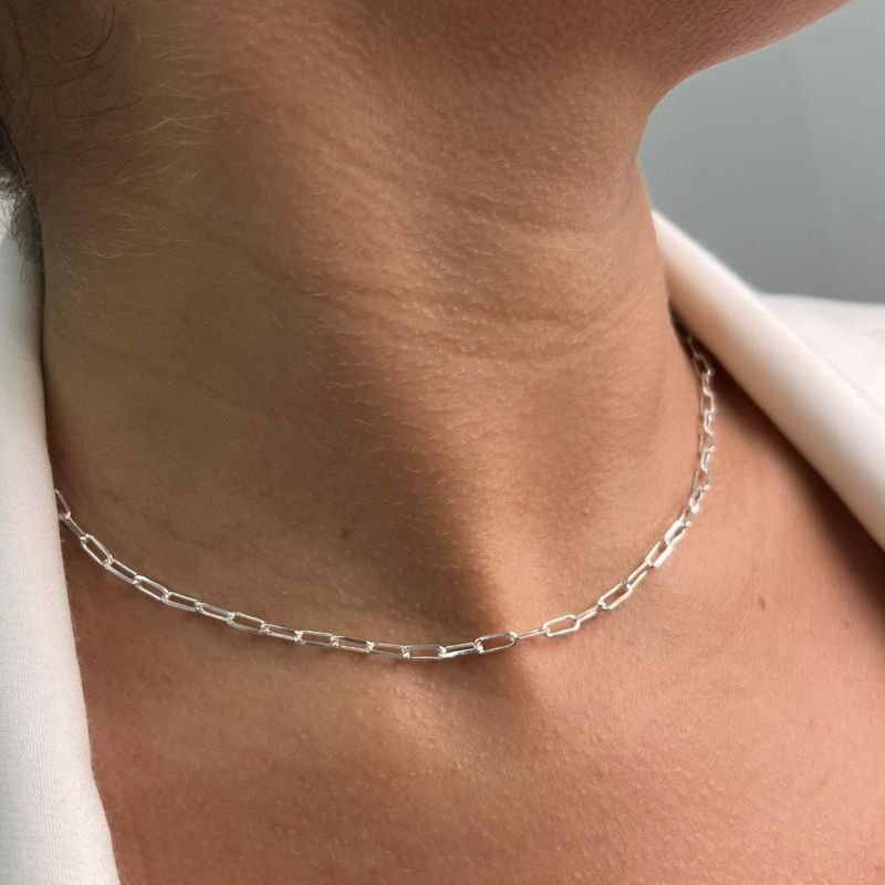 Choker Elos Cartier Banho Ouro 18k/Prata 925