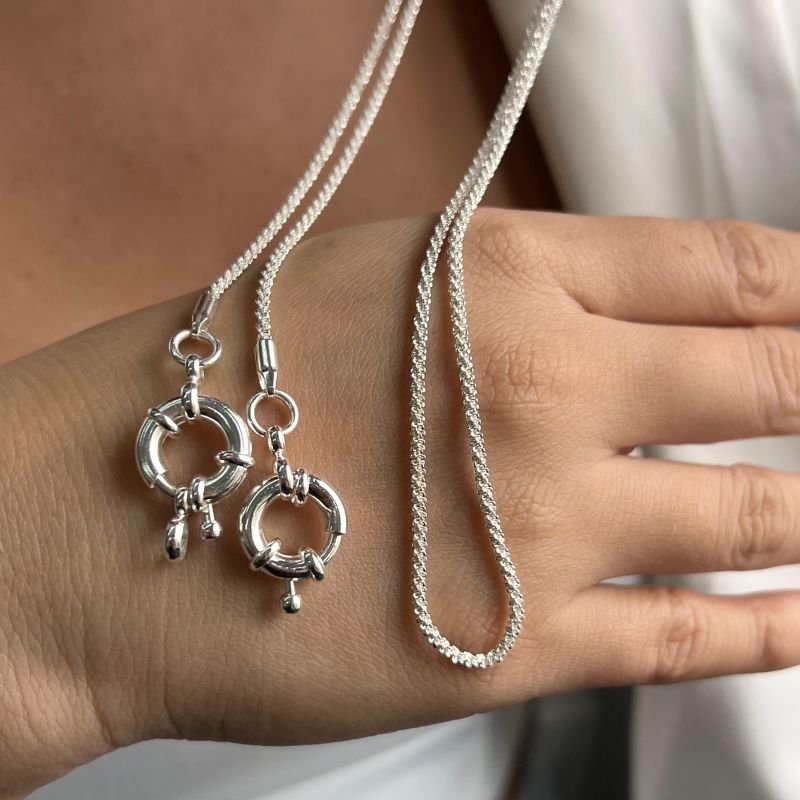 Colar 2 em 1 Banho Ouro 18k/Prata 925