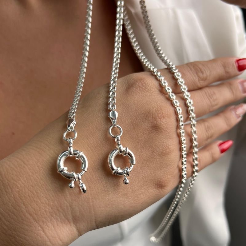 Colar 2 em 1 Banho Ouro 18k/Prata 925