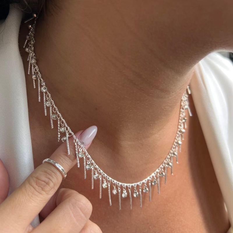 Colar Banho Ouro18k/Prata 925