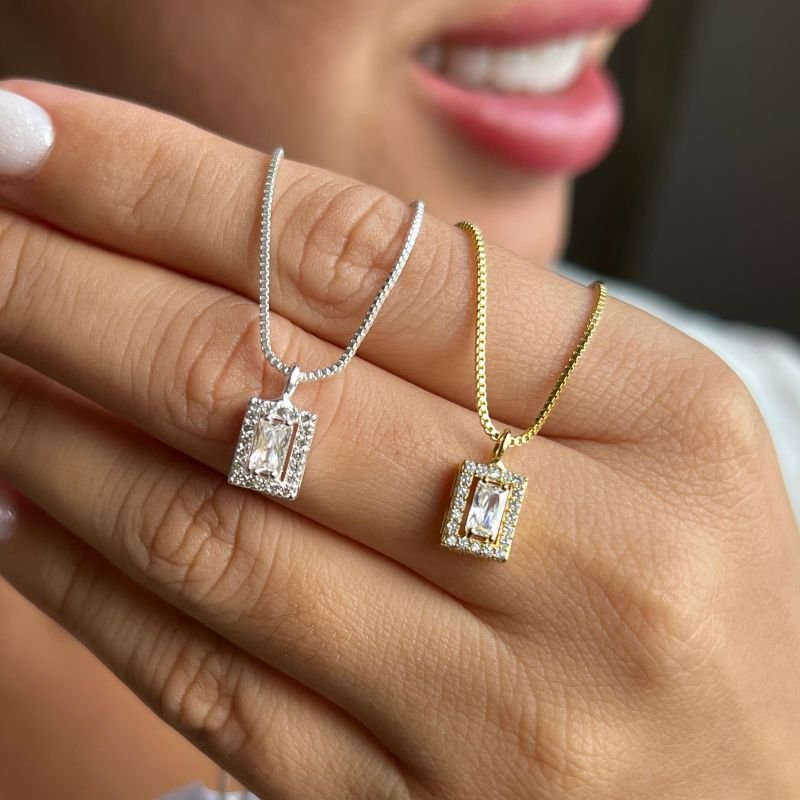 Colar Banho Ouro 18k/Prata 925