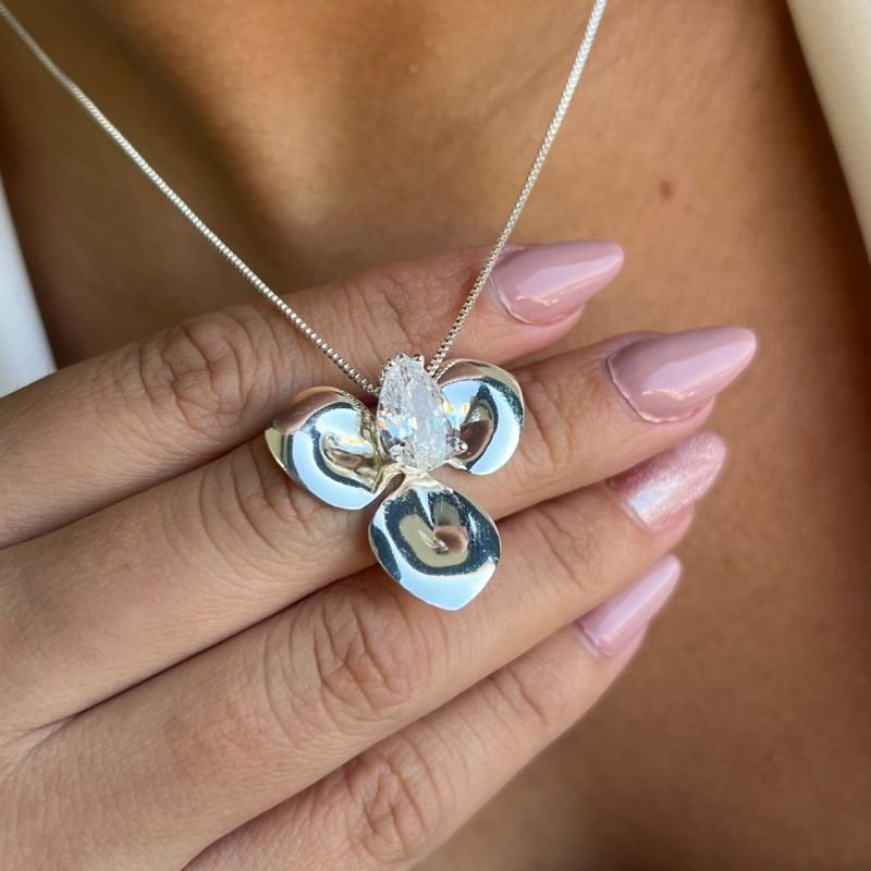 Colar Banho Prata 925